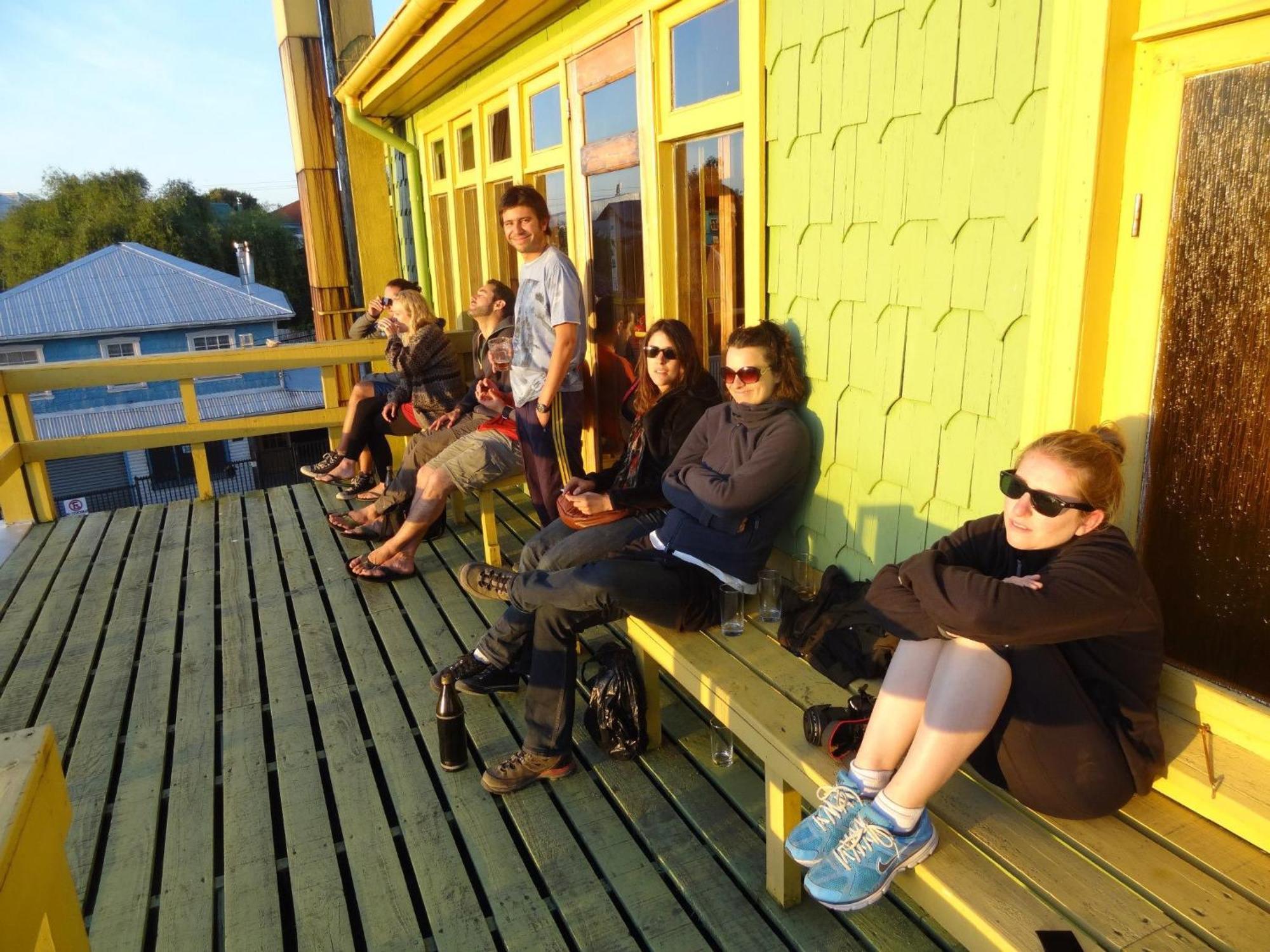 13 Lunas Hostel Ancud Eksteriør billede